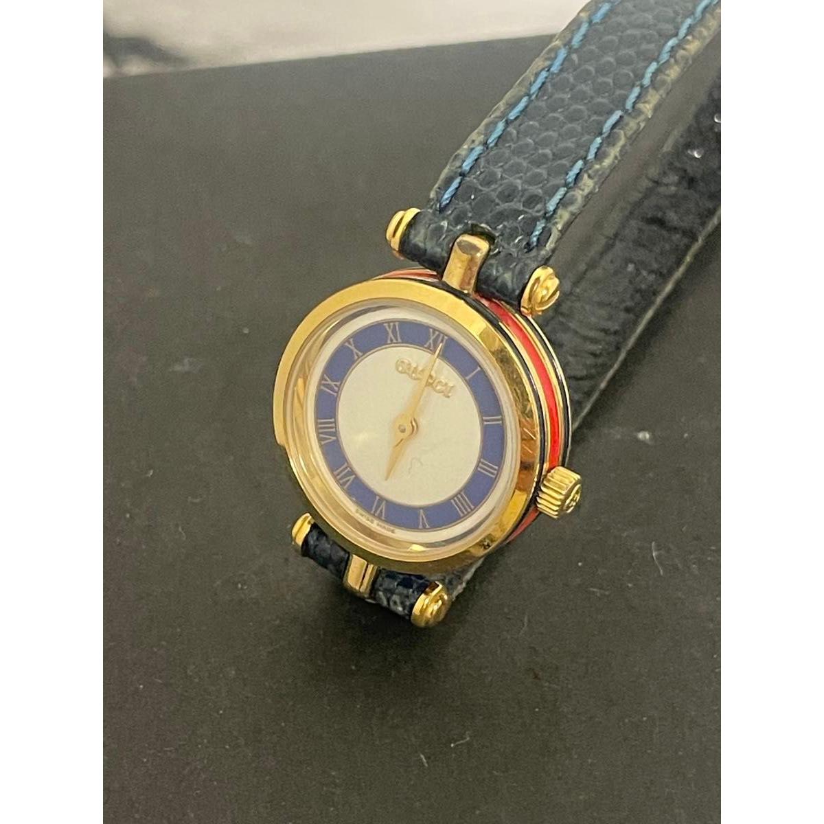 Used [Sherry Line] 32GUCCI Gucci Sherry Line Lizard Belt Interlocking