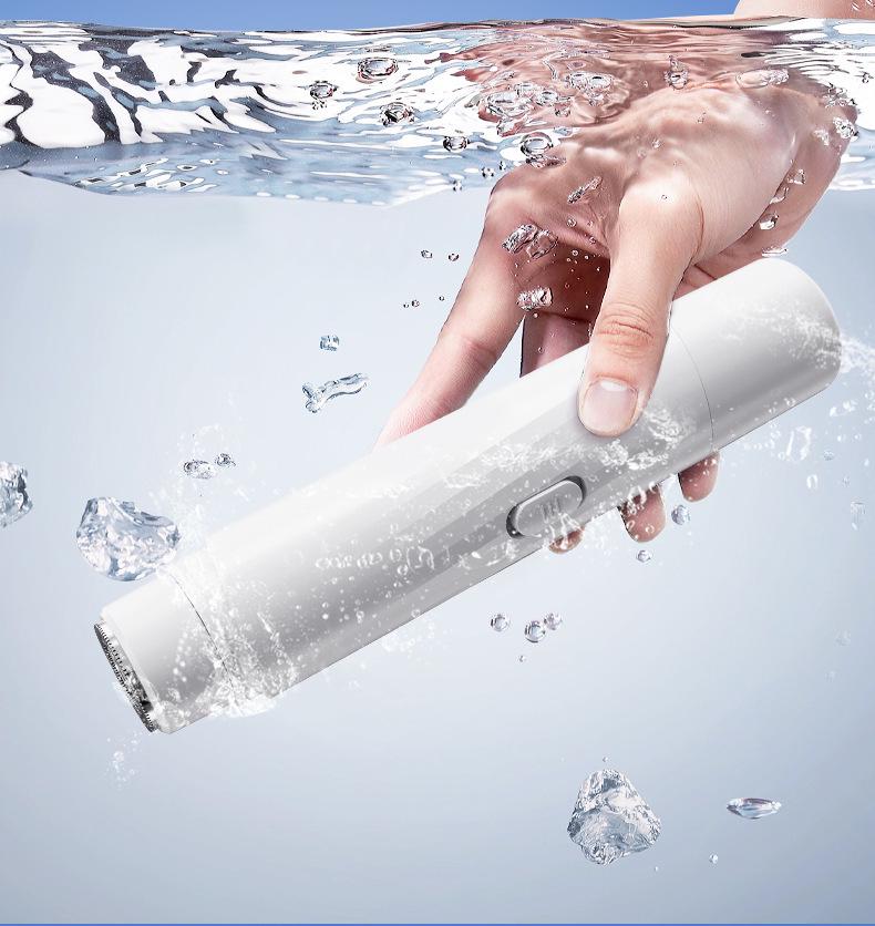 Unisexowa maszynka elektryczna do miejsc intymnych - Trymer do włosów łonowych i pod pachami