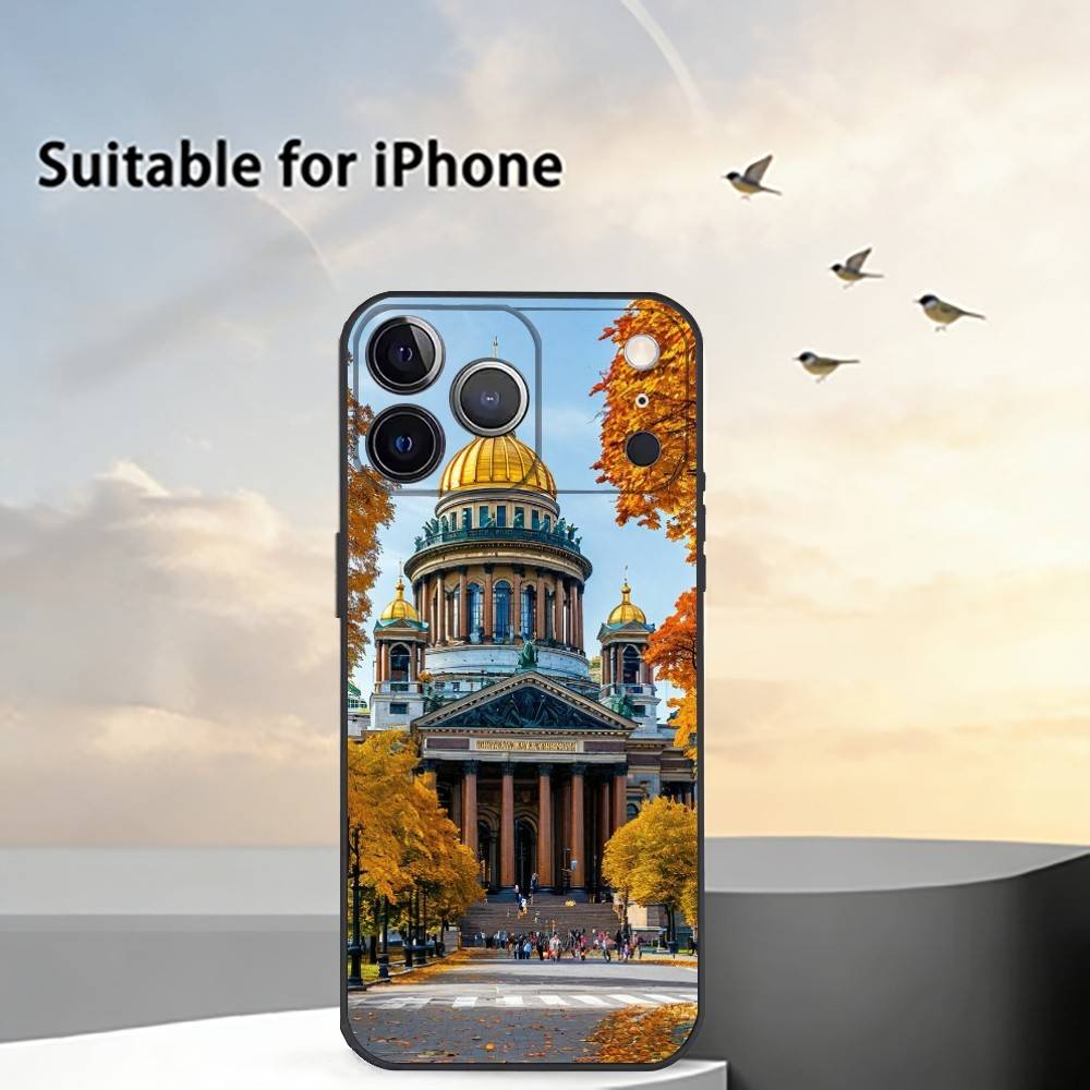 Landscape A-Art Phone Case Silicone Soft For IPhone 17 16 15 14 13 12 11 X XR Plus Pro Max Plus