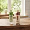 2Pcs Press Type Quantitative Seasoning Bottle Dustproof Sealed Condiment Pot Refillable Moisture-proof Spice Container Kitchen