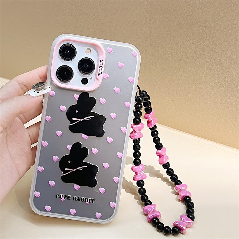 Zhitai Frosted Laser Case for iPhone 14/16 Pro & Huawei Mate 60P with Bracelet