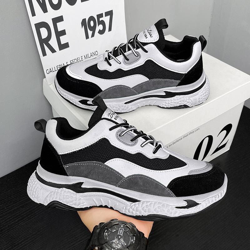 Herrenschuhe Herbstschuhe Herrenmode Sportschuhe Student neu lässig Papa-Schuhe Herren