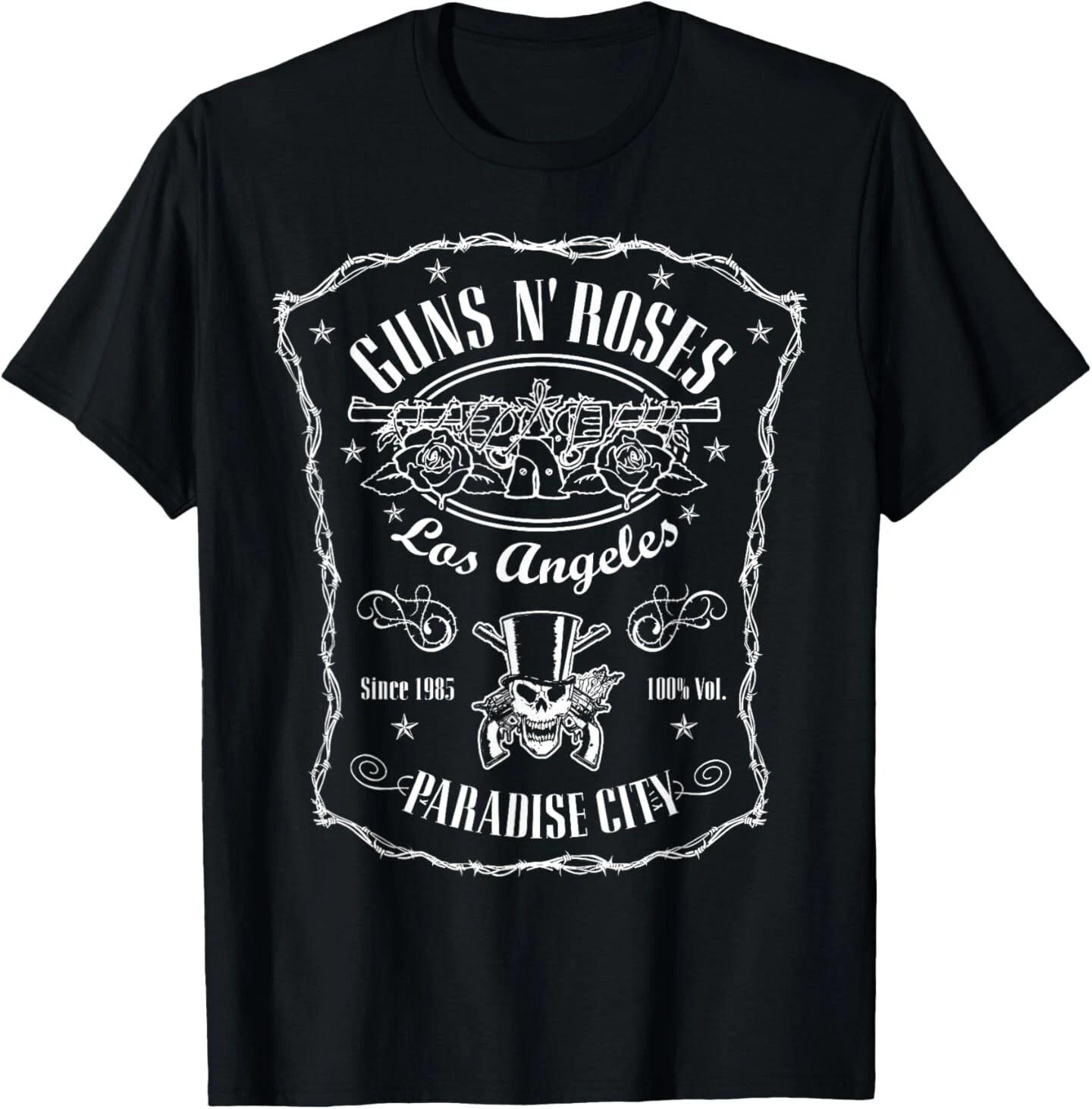 

Official Guns N Roses Paradise Label T-Shirt L