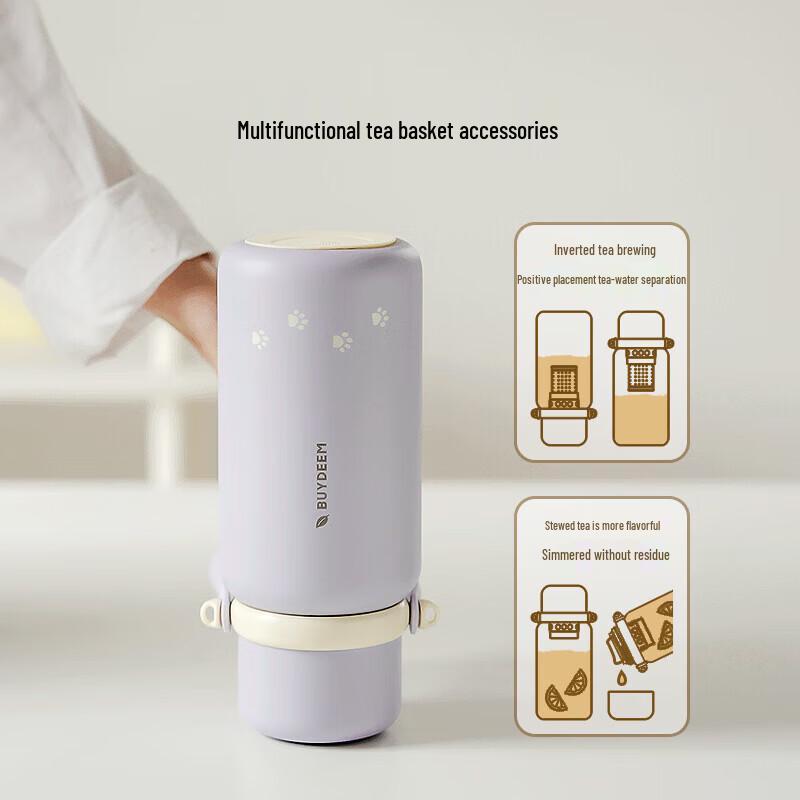 Buydeem 1050ml Large Capacity Vacuum Insulated Tea Tumbler