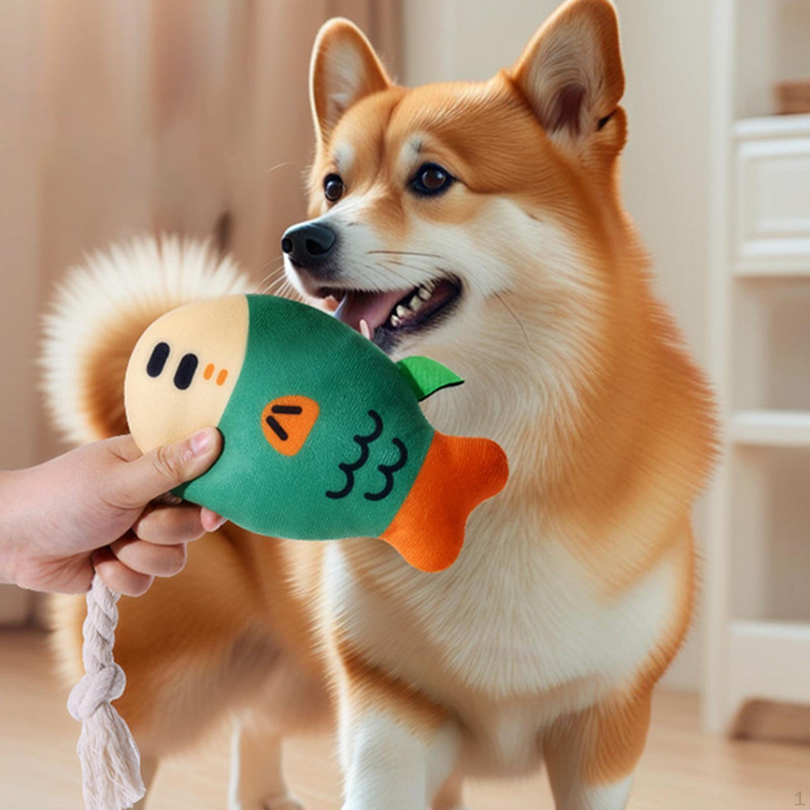 

Собака пищащая игрушка милый щенок мягкий держать занят легкий интерактивный для зелёный