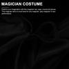 Alasum Kids' 4-Piece Magician Costume Set, Includes Top Hat, Bow Tie, Cape, and Gloves, Prop Suit, and Magic Supplies, Perfect as a Birthday Gift