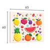 PANEL DE VIDRIO PARA COCINA 65x60 Frutas