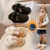 Winter new soft soled cotton thickened children's cotton shoes