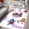 Custom Personalization Bratz Area Rug - Perfect For Kitchen, Bathroom,Laundry Room Decor Large Size Available,Gift All Seasons