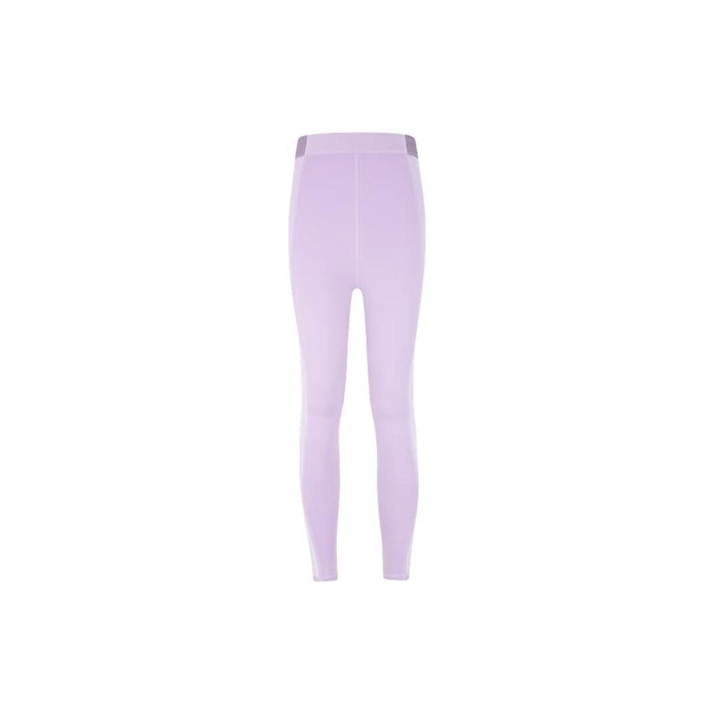 Calvin Klein Color Block Side Panel Logo Jacquard Moisture-Wicking Sports Pants Women bottoms Purple 4WF3L621-540