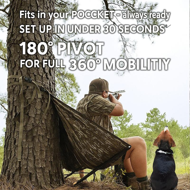 Outdoors Low Down Hunting Seat, 2026  Portable And Lightweight Hunting Hammock Chair