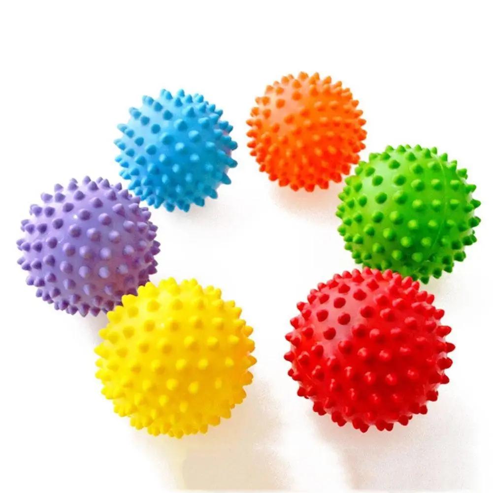 7cm Spiky Massage Balls Hands Spiked Massager Rollers for Plantar Fasciitis Trigger Point Therapy Exercise