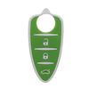 10 Colours 3 Buttons Car Remote Key Shell Key Pad Rubber for Alfa Romeo 156/159 /mito/giulietta/gt/4c Accessories for Girls