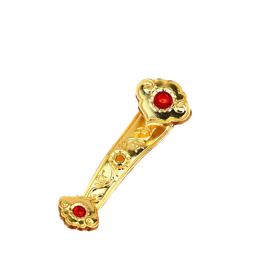 

Миниатюрная изысканная курильница для благовоний в китайском стиле Ruyi, подставка для благовоний из сандалового и агарового дерева золотистый