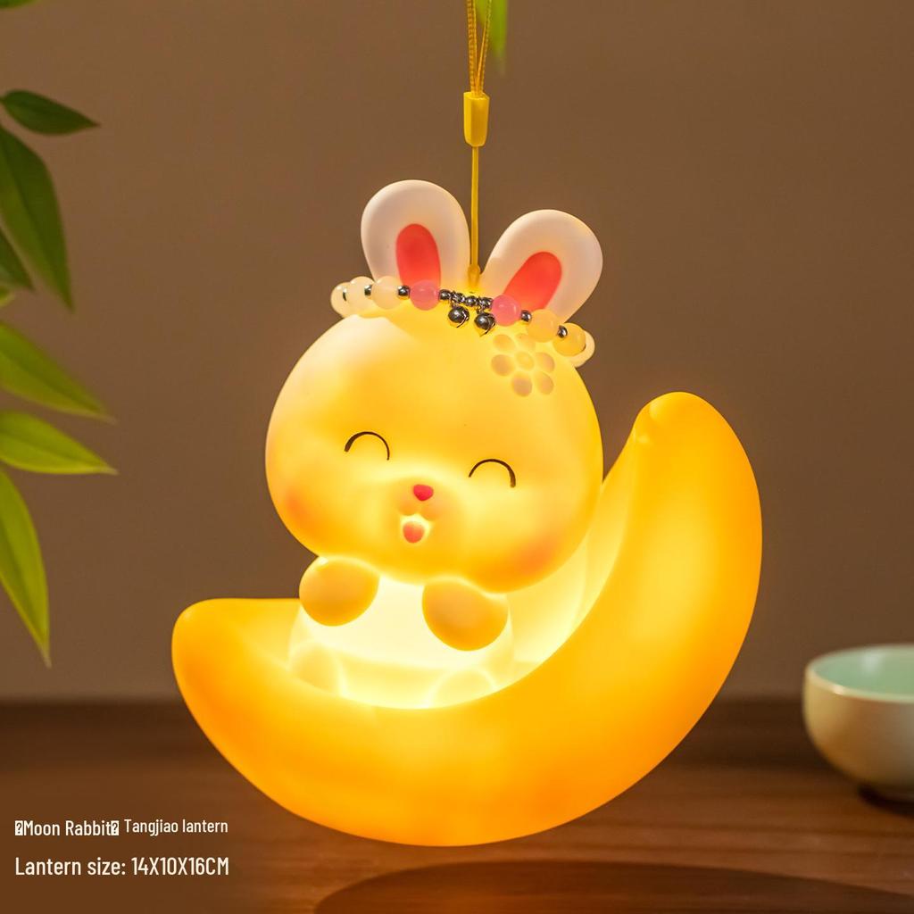 Mid-Autumn 2025 Jade Rabbit Children’s Luminous Handheld Lantern