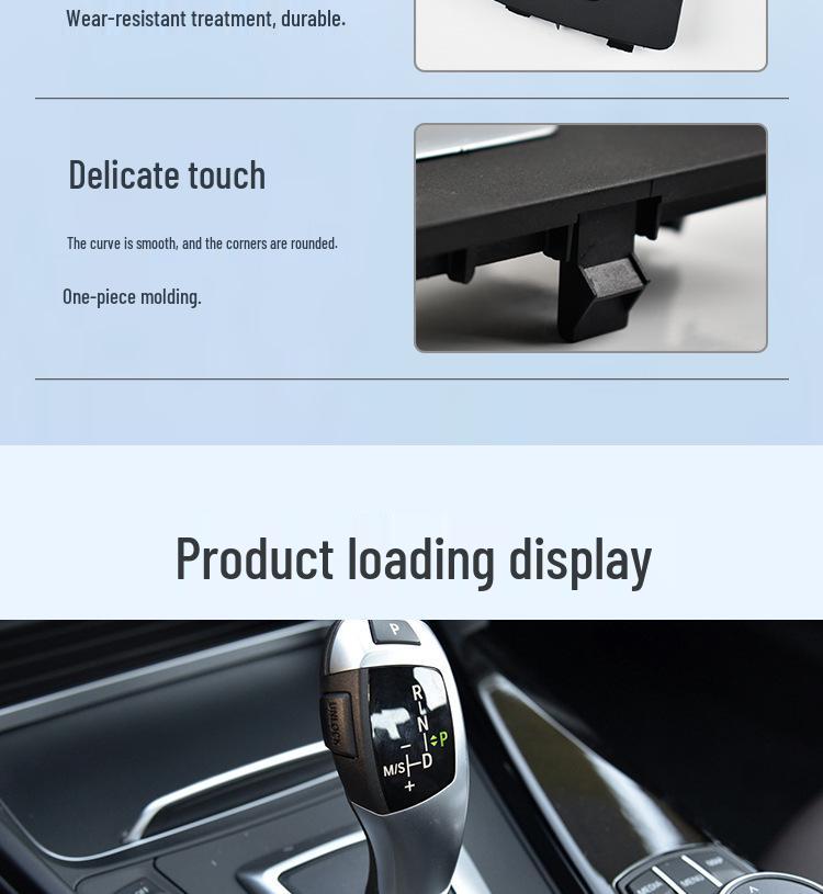 BMW 3 & 4 Series Gear Shift Lever & Knob Trim Cover (F30, 318, 320GT, F34, F35)