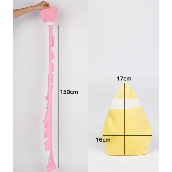 Dingdong Pet Nose Work Milk 2p 17 X 16 Cm, Banana Flavor, Strawberry Flavor, 1 Set