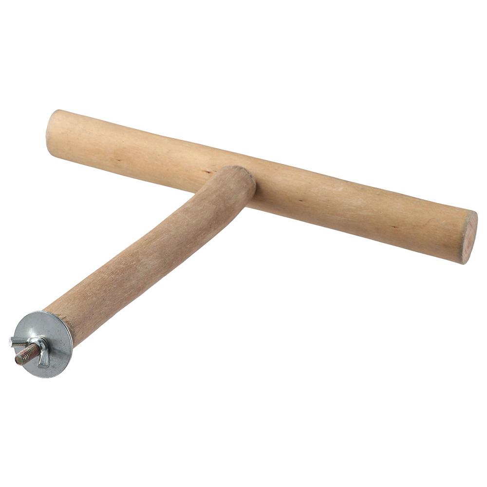 

Play Tool T-образная платформа, прочная игрушка-лестница для курицы, избавьтесь от скуки, подставка для дрессировки домашних животных