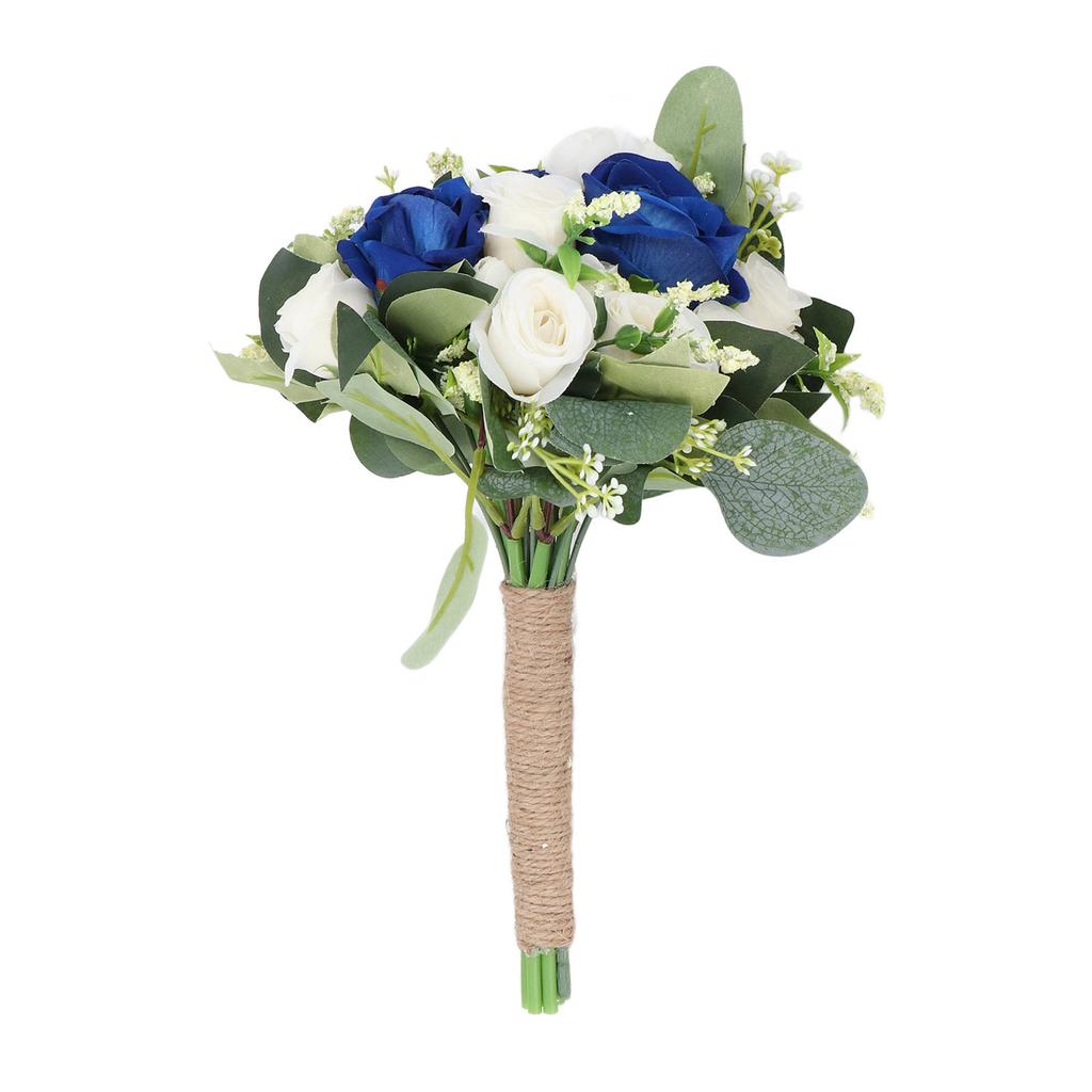 Wedding Bouquet Artificial Fake Flower Bouquet Romantic Bridal Hand Bouquet for Celebration