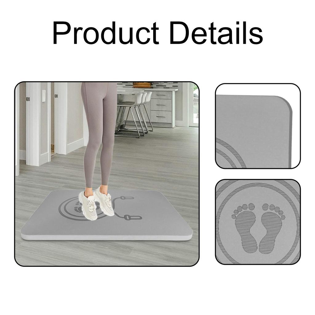 Exercise Mat for Skipping Rope, Indoor And Outdoor Mat, Training Pad with
