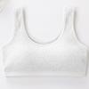 Teenage Girls' Cotton Sports Bra - Comfortable, Breathable, Anti-Protrusion