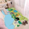 Cute Cartoon Les Barbapapa Floor Mat Nordic Style Home Doormat Bathroom-Toilet Mats Bedroom Hotel Decor Mat