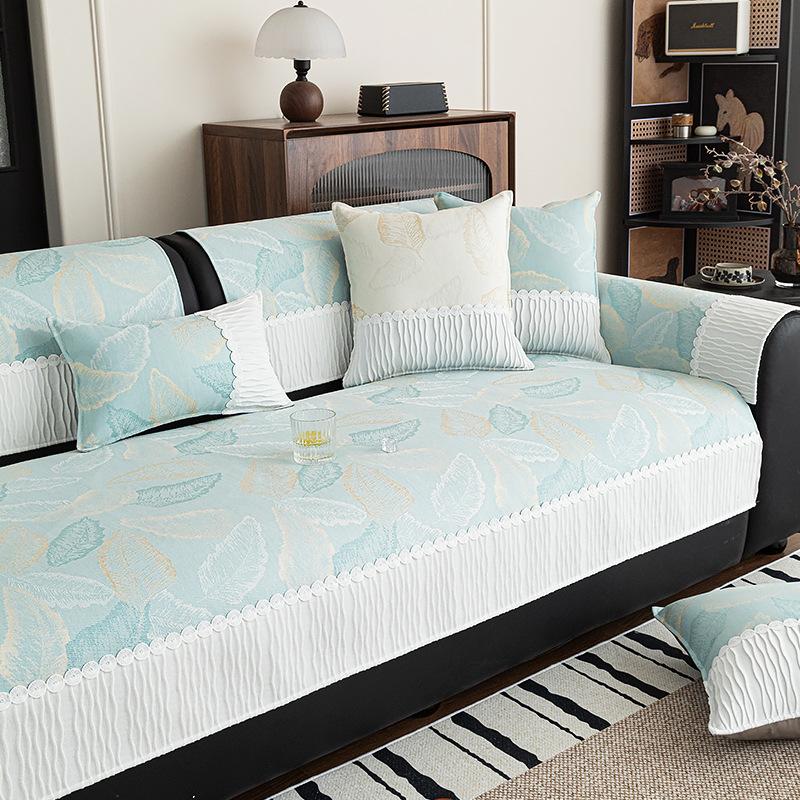 New Sofa Cushion Universal Non-Slip Seat Cushion Light Luxury Cream Wind Sofa Cover Cushion Simple Cover Towel