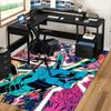 1pc My Hero Academia Anime Characters Chair Mat - Office Desk Carpet, Anti-Slip Rug for Home Decor, Suitable for All Seasons, Perfect Gift for Fans.T0
