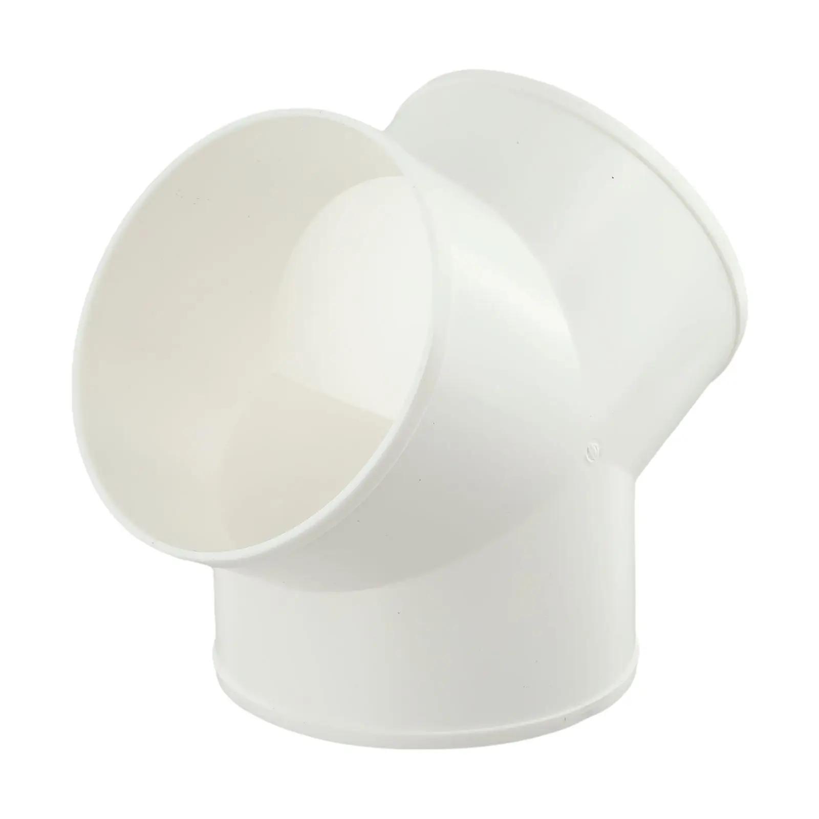 

200mm/7.9in PVC Y Shape Ducting Splitter Versatile Compatibility Airtight Fit Efficient Ducting Splitter Flexible Ducting