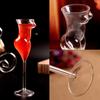 Creative Naked Female Body Champagne Wine Glass Goblet Beauty Body Cocktail Glass for Bar and Club Funny Wine Glass