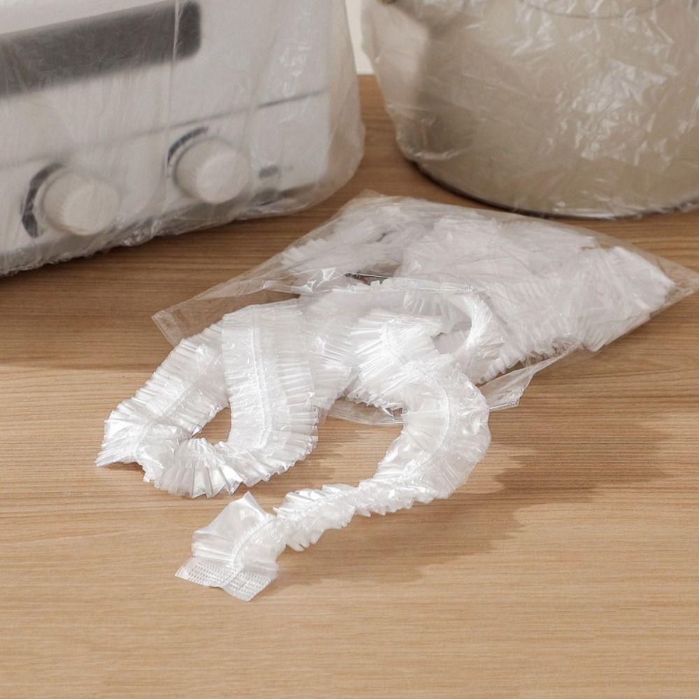 10Pcs Transparent Electrical Appliances Cover Disposable Plastic Wrap  for Electric Cooker