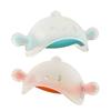 Infant Teething Relief Toy Food Grade Silicone Soother Chewable for Baby 3 Months and Up Mushroom Shape Teether