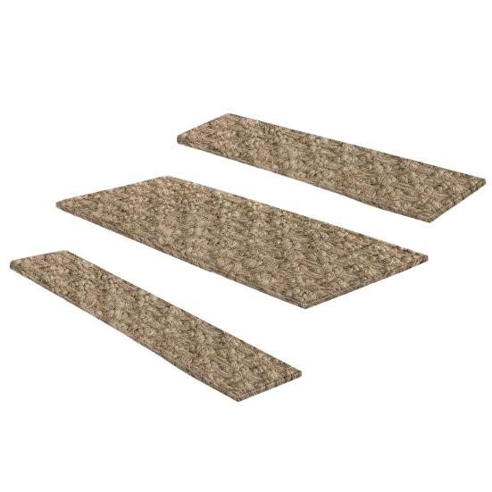 3 buc/set husă pentru masă și scaun de exterior imprimată impermeabilă cu bandă elastică anti-alunecare