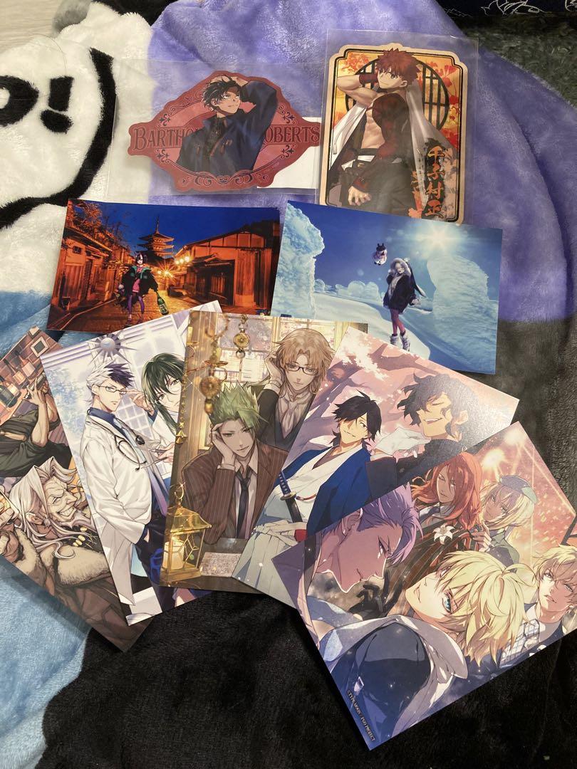 

[USED] FGO CBC Postcard Sticker fes Bartholomew Muramasa Chaldea