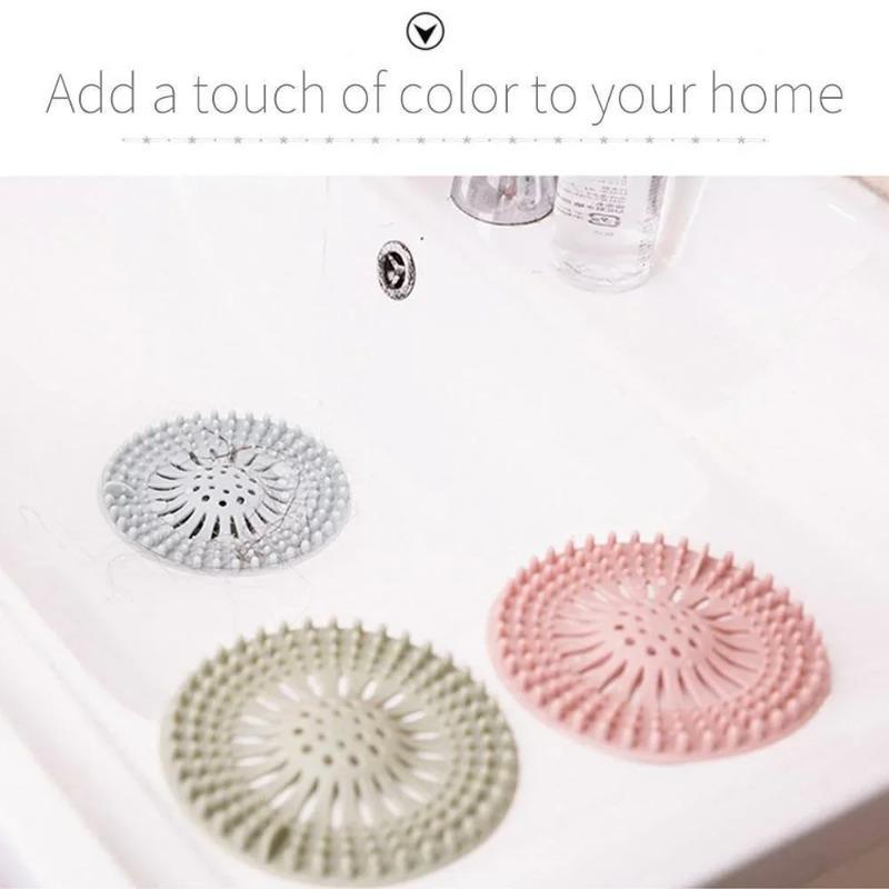 Waschbecken Kanalisation Filter Bodenablauf Sieb Wasser Haar Stopper Bad Catcher Dusche Abdeckung Küche Badezimmer Anti Verstopfung