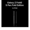 Genuine Samsung Galaxy Z Fold 5 S Pen with Storage S Pen Fold Edition Genuine Overseas Smartphone Cleaner Set 6/Fold Holder, EJ-PF946, Product,