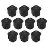 10pcs KCD1 Rocker Switches 2Pin Round Boat OnOff for Household Appliances