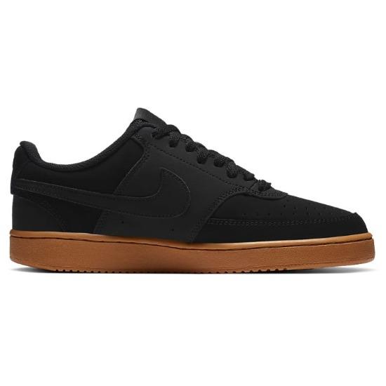 Nike Zapatillas para Hombre Court Vision Low Negro Trigo CD5463-008