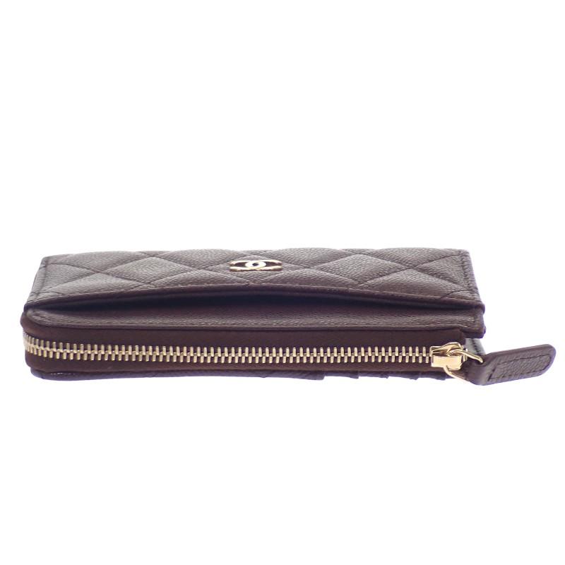 Chanel AP3179 Etui na karty Bordeaux Damskie