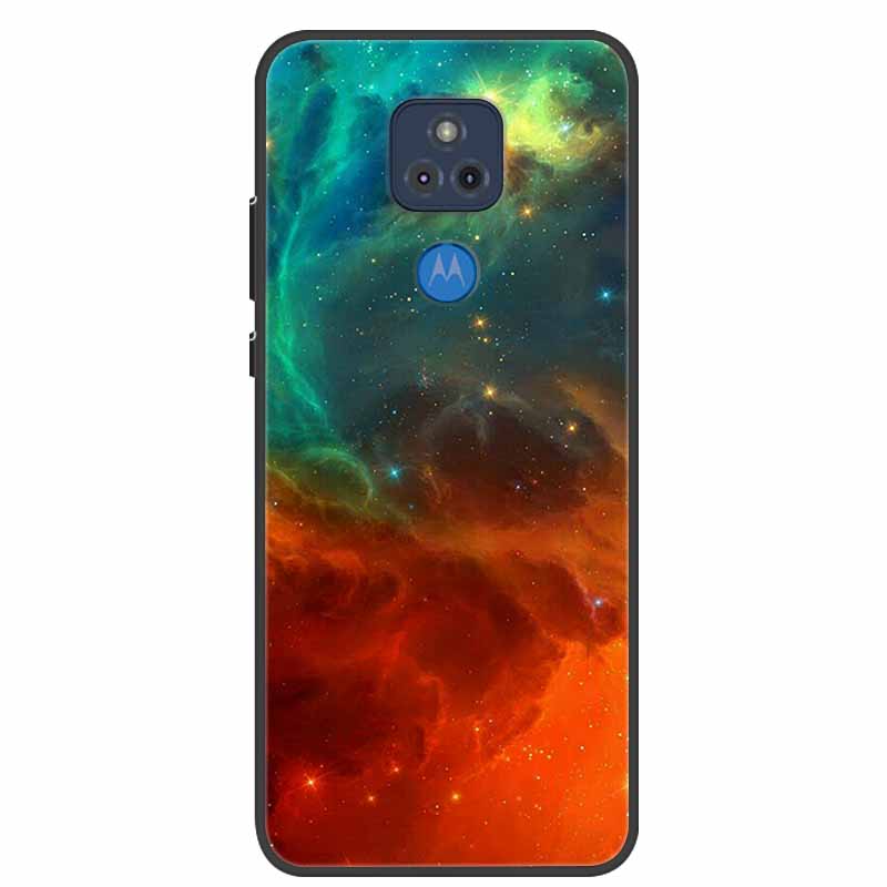 For Moto E7 Plus Case Bumper Silicone TPU Soft Phone Cover For Motorola Moto E7 Plus Case Cartoon Funda E 7 Plus E7Plus Coque