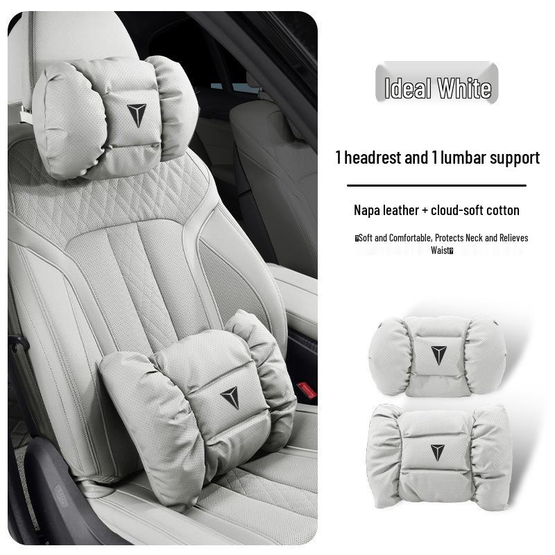 Changan Deep Blue S05 Headrest & Lumbar Support Pillow - Orange