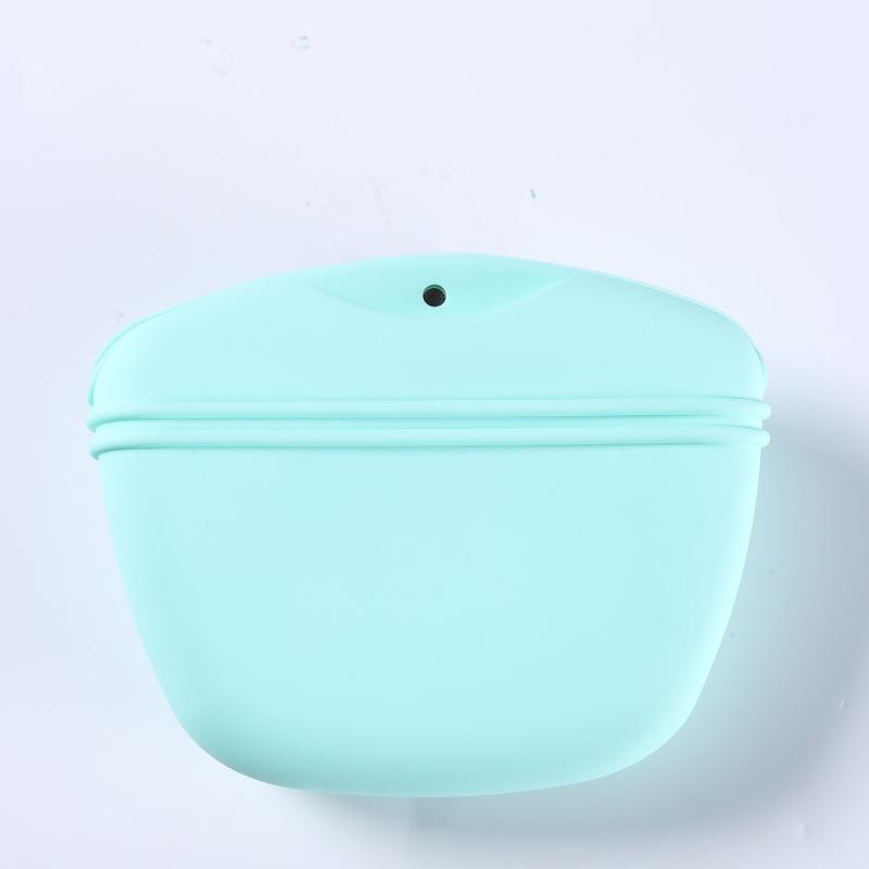 Silicone Dog Poop Bag Dispenser Leak Proof Design Various Color Options Perfect For Dog Walking Outdoor Use