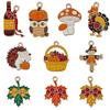 Mushroom House Oil Drop Pendant: 20 Styles for DIY Necklaces, Bracelets, Keychains & Jewelry Accessories