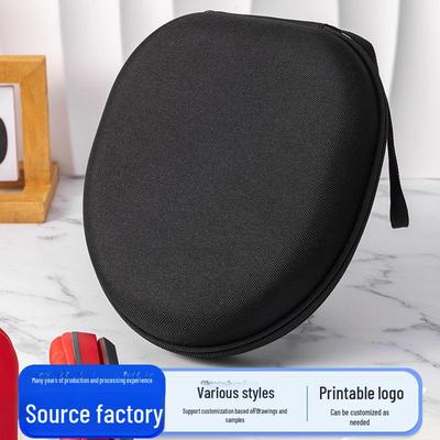 Large EVA Pressure-Resistant Headset Storage Bag with Zipper
