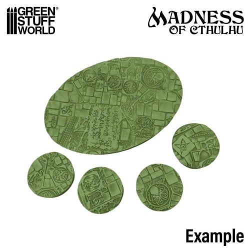 Green Stuff World Rolling Pin, Cthulhu Madness, 145mm Long, 25mm Diameter, Hobby Tool, GSW-1604