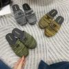 Fashion Baotou Half Slippers Women Wear Muller Shoes 2025 New Flat Sandals