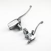 Chrome 1" Brake Clutch Lever For Harley Honda Kawasaki Suzuki Yamaha VT VTX Rat
