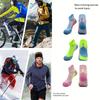 Professionelle Laufsocken Atmungsaktiv Frottee-Boden Anti-Rutsch Marathon-Socken Herren Damen Schnelltrocknend Schweißabsorbierend Kurze Socken