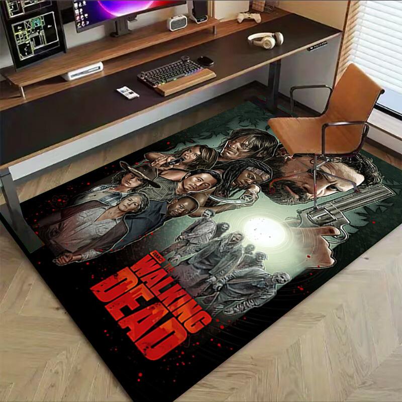 1pc Walking Dead Carpet, Office Rug Outdoor Mat Home Decor Area Carpet Festival