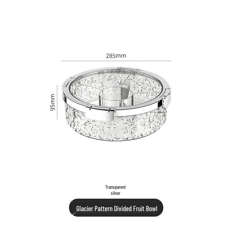 

Large Capacity Sealed Snack & Fruit Tray for Living Room No Specific Size